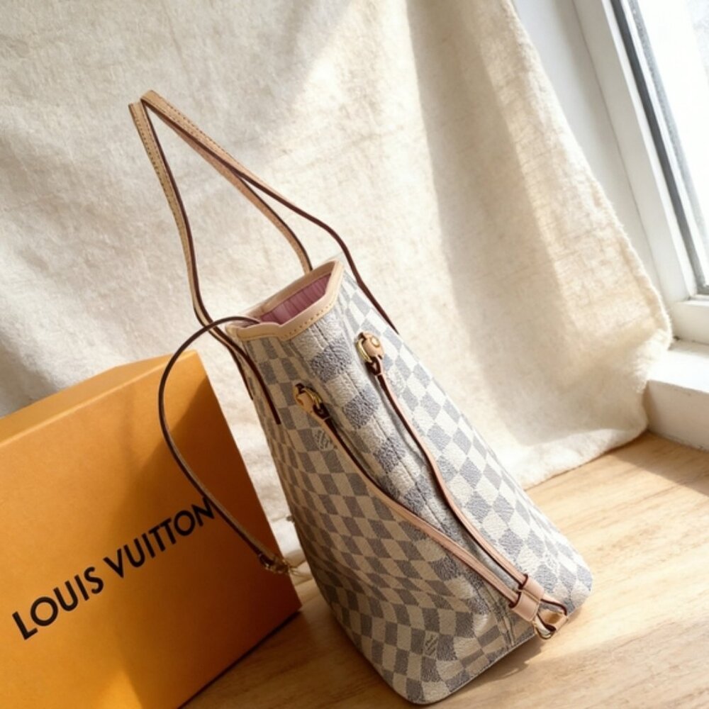 Louis Vuitton Neverfull Pink Lining Bag - Picture 3 of 6